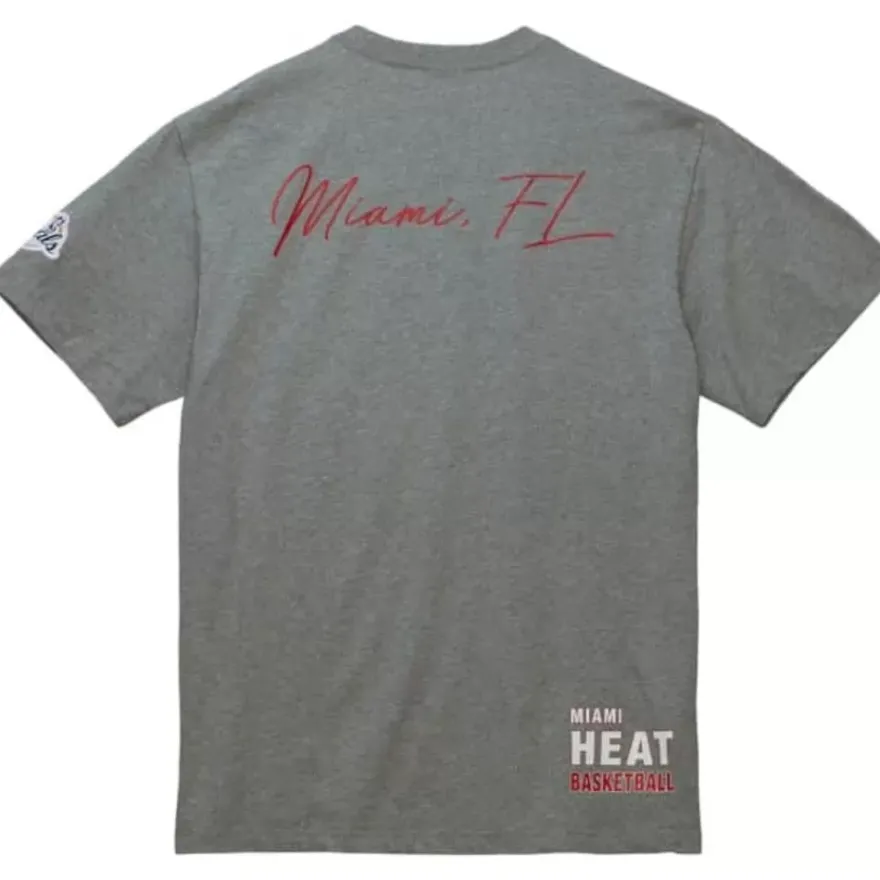 Mitchell & Ness T-Shirts & Tops-City Collection S/S Tee Miami Heat