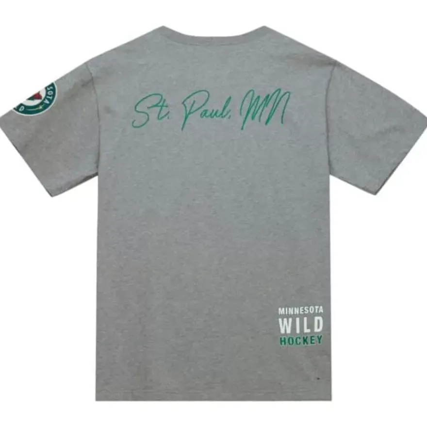 Mitchell & Ness T-Shirts & Tops-City Collection Ss Tee Minnesota Wild