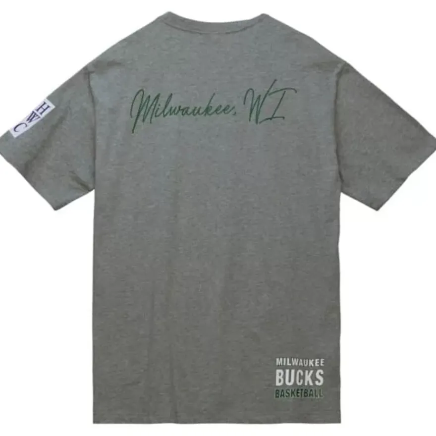 Mitchell & Ness T-Shirts & Tops-City Collection S/S Tee Milwaukee Bucks