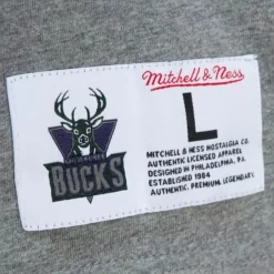 Mitchell & Ness T-Shirts & Tops-City Collection S/S Tee Milwaukee Bucks