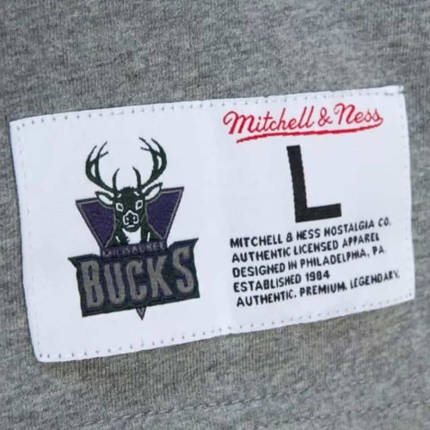 Mitchell & Ness T-Shirts & Tops-City Collection S/S Tee Milwaukee Bucks