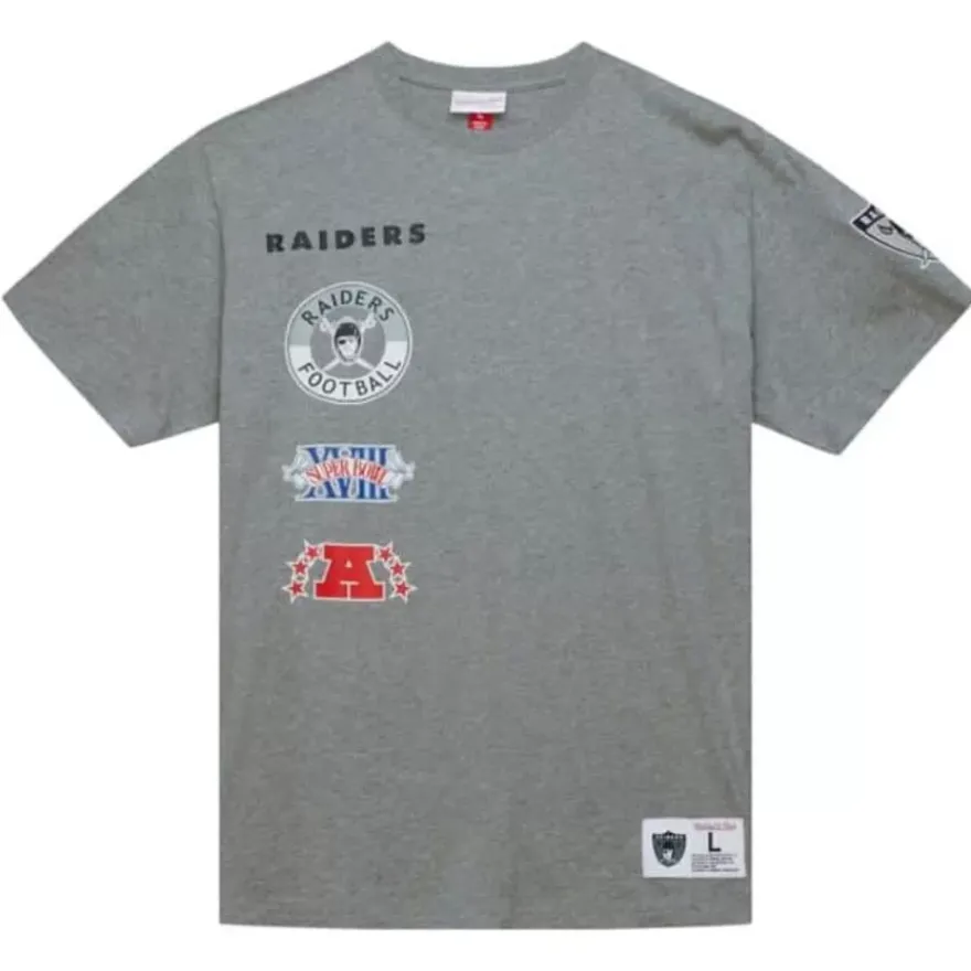 Mitchell & Ness T-Shirts & Tops-City Collection S/S Tee Oakland Raiders