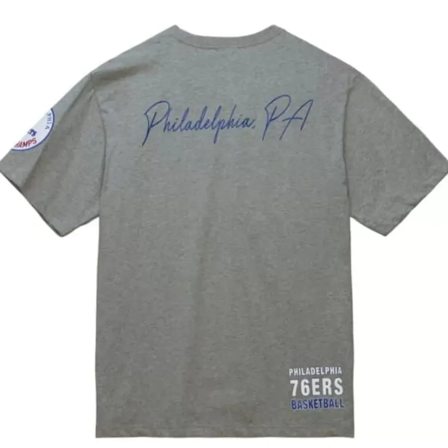 Mitchell & Ness T-Shirts & Tops-City Collection Ss Tee Philadelphia 76Ers