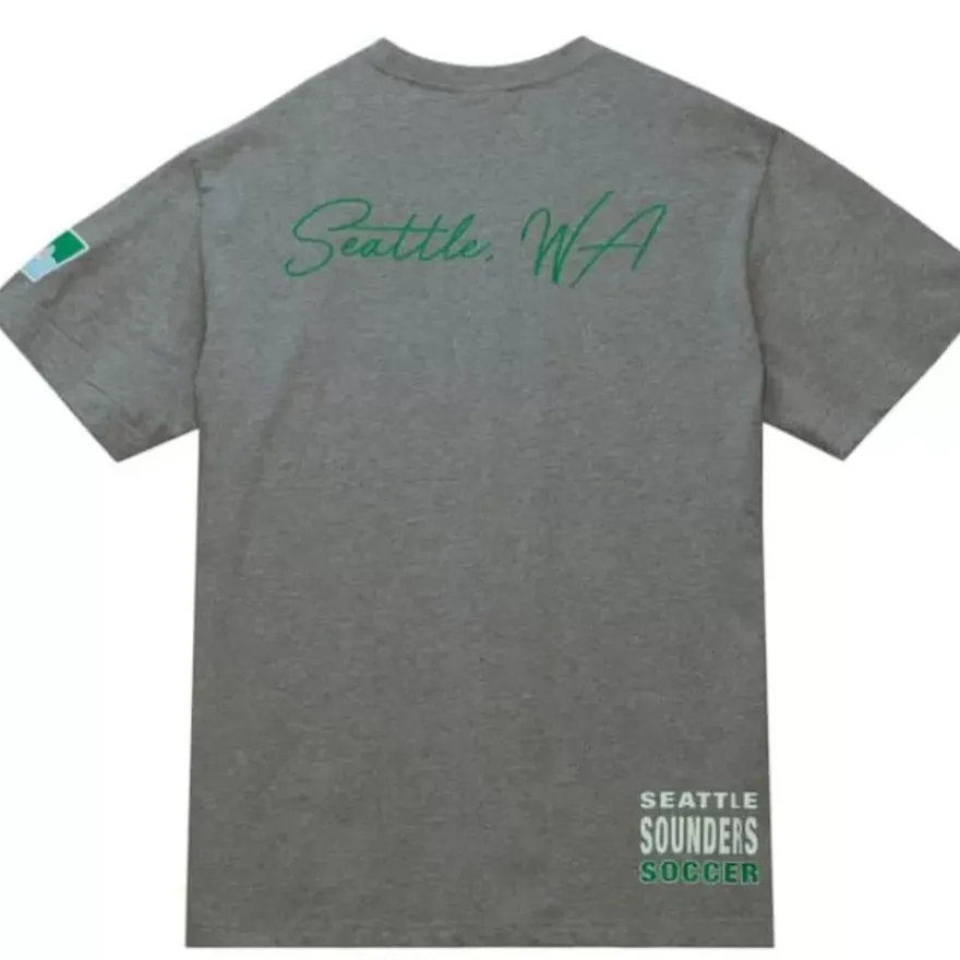 Mitchell & Ness T-Shirts & Tops-City Collection Ss Tee Seattle Sounders Fc