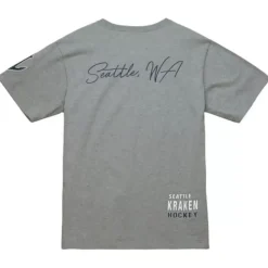 Mitchell & Ness T-Shirts & Tops-City Collection Ss Tee Seattle Kraken