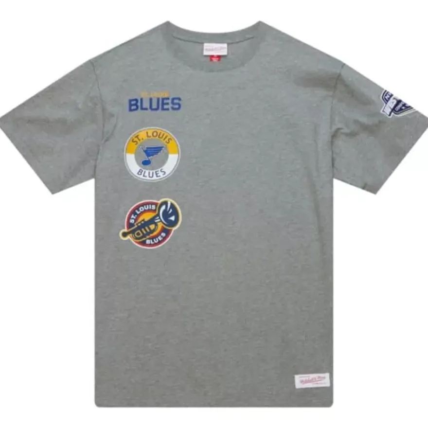 Mitchell & Ness T-Shirts & Tops-City Collection Ss Tee St. Louis Blues