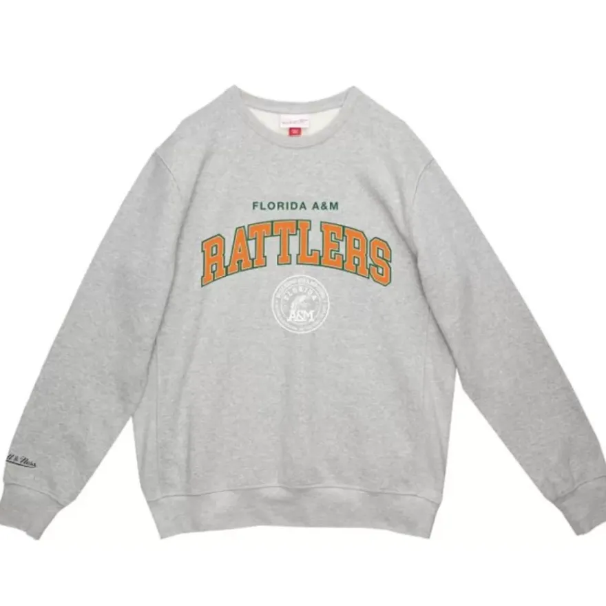 Mitchell & Ness T-Shirts & Tops-Classic Arch Crewneck Florida A&M University