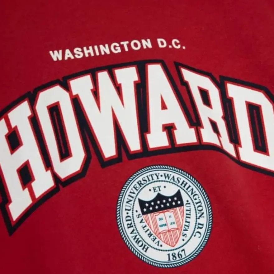 Mitchell & Ness Hoodies & Sweatshirts-Classic Arch Crewneck Howard University