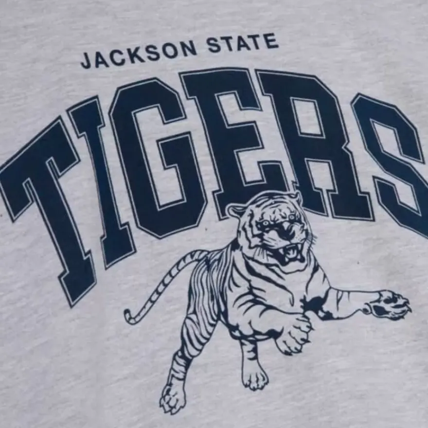 Mitchell & Ness Hoodies & Sweatshirts-Classic Arch Crewneck Jackson State University