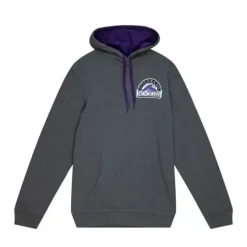 Mitchell & Ness Hoodies & Sweatshirts-Classic French Terry Hoody Colorado Rockies