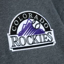 Mitchell & Ness Hoodies & Sweatshirts-Classic French Terry Hoody Colorado Rockies