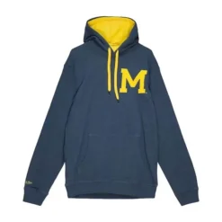 Mitchell & Ness Hoodies & Sweatshirts-Classic French Terry Hoody University Of Michigan