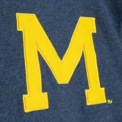 Mitchell & Ness Hoodies & Sweatshirts-Classic French Terry Hoody University Of Michigan