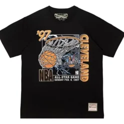 Mitchell & Ness T-Shirts & Tops-Cleveland Electric Tee All Star