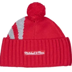 Mitchell & Ness Knit-Clot X M&N Pom Beanie Houston Rockets