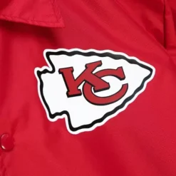 Mitchell & Ness Jackets & Outerwear-Coaches Windbreaker Kansas City Chiefs