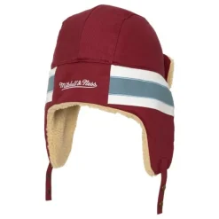 Mitchell & Ness Knit-Cold Break Trapper Colorado Avalanche
