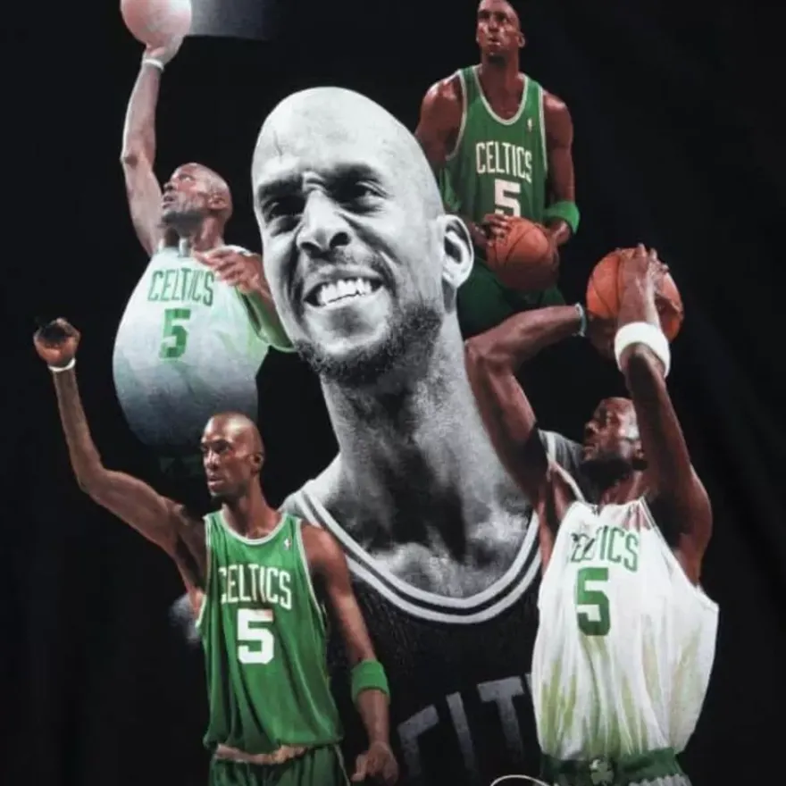 Mitchell & Ness T-Shirts & Tops-Collage Tee Boston Celtics Kevin Garnett