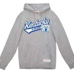 Mitchell & Ness Hoodies & Sweatshirts-College Tailsweep Pullover University Of Kentucky