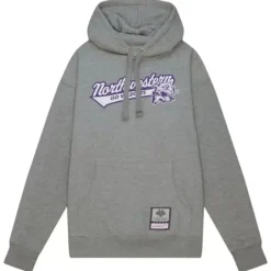 Mitchell & Ness Hoodies & Sweatshirts-College Tailsweep Pullover Northwestern University