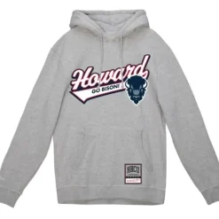 Mitchell & Ness Hoodies & Sweatshirts-College Tailsweep Pullover Howard University