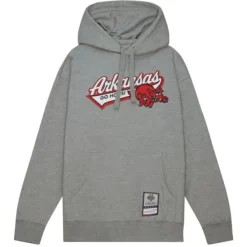Mitchell & Ness Hoodies & Sweatshirts-College Tailsweep Pullover University Of Arkansas