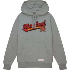 Mitchell & Ness Hoodies & Sweatshirts-College Tailsweep Pullover University Of Maryland