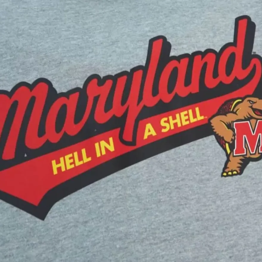 Mitchell & Ness Hoodies & Sweatshirts-College Tailsweep Pullover University Of Maryland