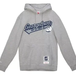 Mitchell & Ness Hoodies & Sweatshirts-College Tailsweep Pullover Georgetown University