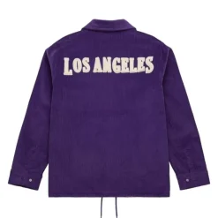 Mitchell & Ness Jackets & Outerwear-Collegiate Coaches Jacket Los Angeles Lakers