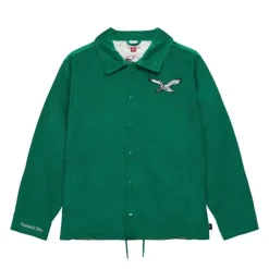 Mitchell & Ness Jackets & Outerwear-Collegiate Coaches Jacket Philadelphia Eagles