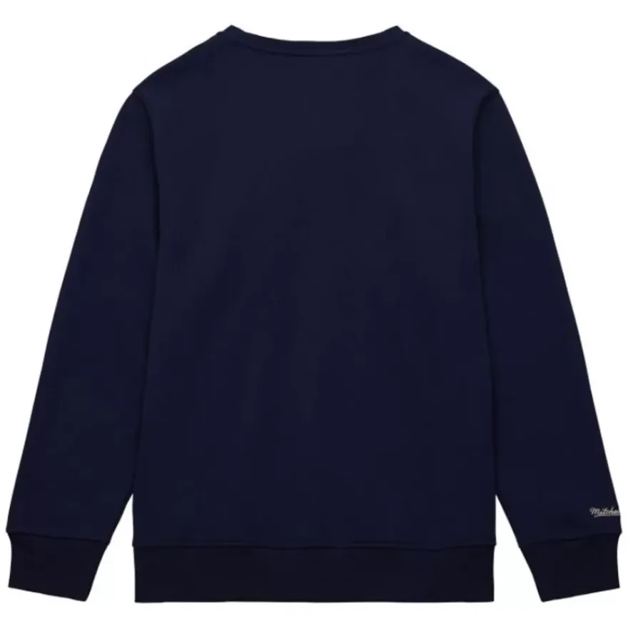 Mitchell & Ness Hoodies & Sweatshirts-Collegiate Crew Fleece Chicago Bulls