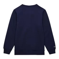 Mitchell & Ness Hoodies & Sweatshirts-Collegiate Crew Fleece Los Angeles Lakers