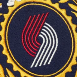 Mitchell & Ness Hoodies & Sweatshirts-Collegiate Crew Fleece Portland Trail Blazers