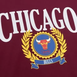 Mitchell & Ness T-Shirts & Tops-Collegiate Ivy League Ls Chicago Bulls