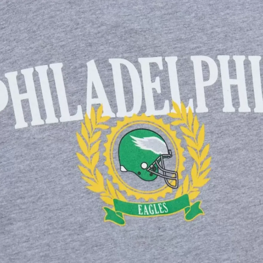 Mitchell & Ness T-Shirts & Tops-Collegiate Ivy League Men'S Ls Tee Philadelphia Eagles