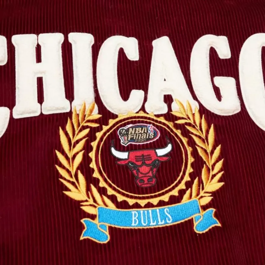 Mitchell & Ness Jackets & Outerwear-Collegiate Varsity Jacket Chicago Bulls