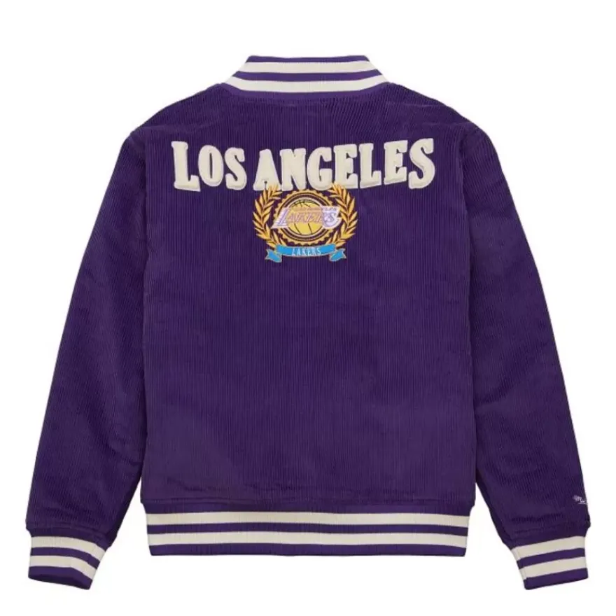 Mitchell & Ness Jackets & Outerwear-Collegiate Varsity Jacket Los Angeles Lakers
