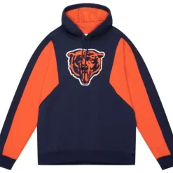 Mitchell & Ness Hoodies & Sweatshirts-Color Blocked Fleece 2.0 Chicago Bears