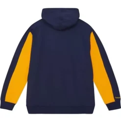 Mitchell & Ness Hoodies & Sweatshirts-Color Blocked Fleece 2.0 Golden State Warriors