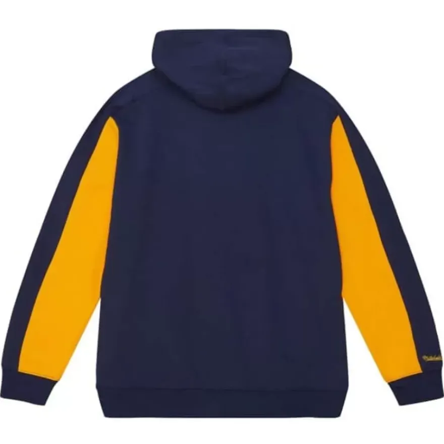 Mitchell & Ness Hoodies & Sweatshirts-Color Blocked Fleece 2.0 Golden State Warriors