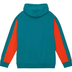 Mitchell & Ness Hoodies & Sweatshirts-Color Blocked Fleece 2.0 Miami Dolphins