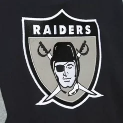 Mitchell & Ness Hoodies & Sweatshirts-Color Blocked Fleece 2.0 Oakland Raiders