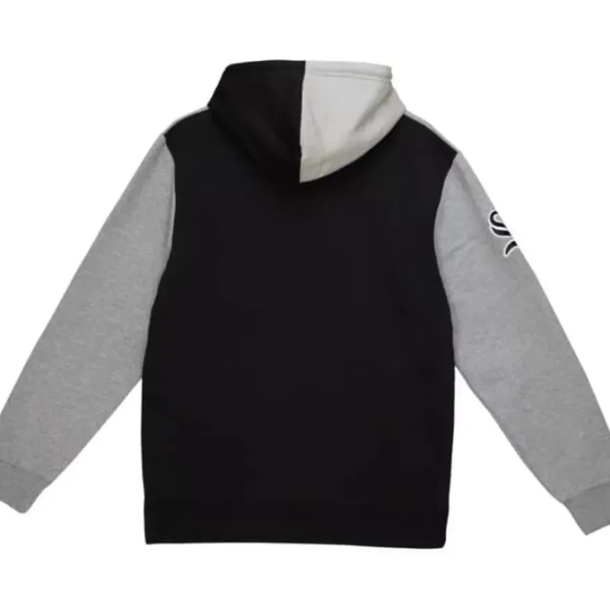 Mitchell & Ness Hoodies & Sweatshirts-Color Blocked Fleece Hoodie Chicago White Sox