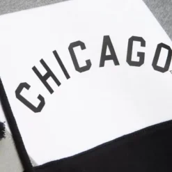 Mitchell & Ness Hoodies & Sweatshirts-Color Blocked Fleece Hoodie Chicago White Sox
