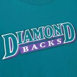 Mitchell & Ness T-Shirts & Tops-Color Blocked Ss Tee Arizona Diamondbacks