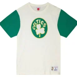 Mitchell & Ness T-Shirts & Tops-Color Blocked S/S Tee Boston Celtics