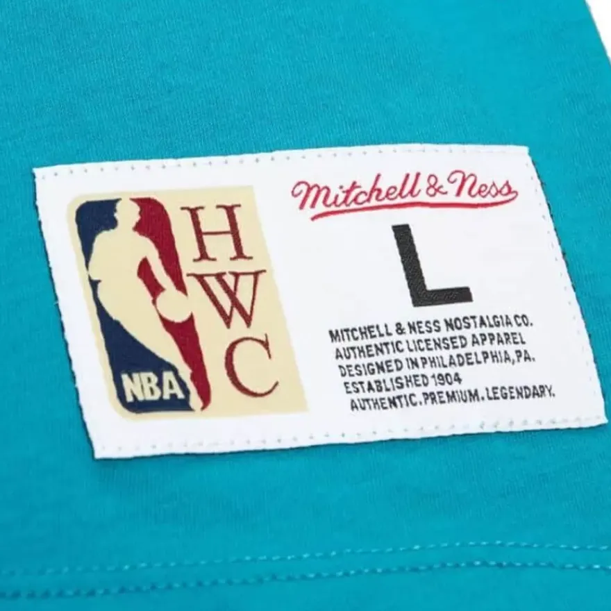 Mitchell & Ness T-Shirts & Tops-Color Blocked Ss Tee Charlotte Hornets