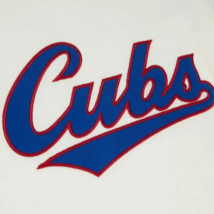 Mitchell & Ness T-Shirts & Tops-Color Blocked S/S Tee Chicago Cubs
