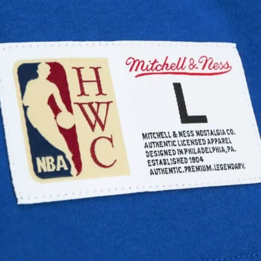 Mitchell & Ness T-Shirts & Tops-Color Blocked Ss Tee Detroit Pistons